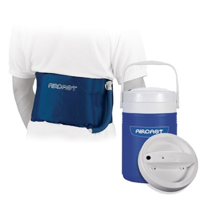 Aircast Back/Hip/Rib Cold Therapy Cryo/Cuff with Automatic Cold Therapy IC Cooler Saver Pack